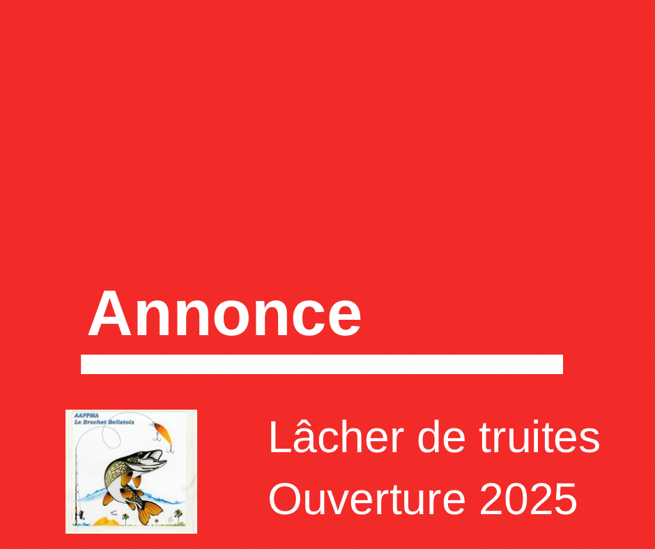 ‼️ OUVERTURE 2025 🐟