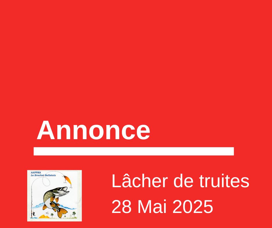 ‼️ Lâcher de truites dans La Leyre ‼️